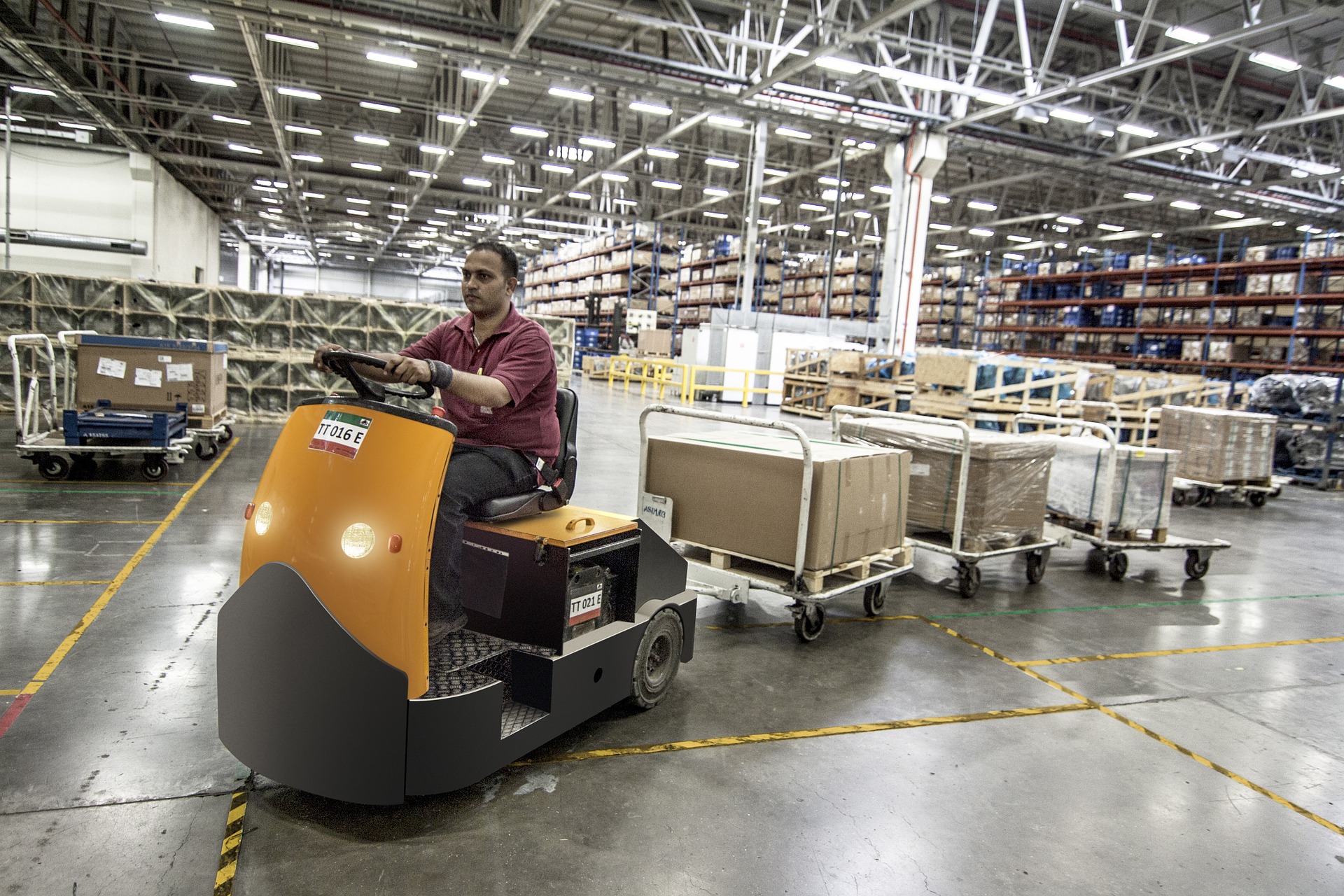 forklift складський гаражний тягач