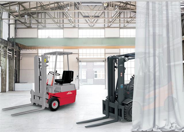 electric forklift Linde