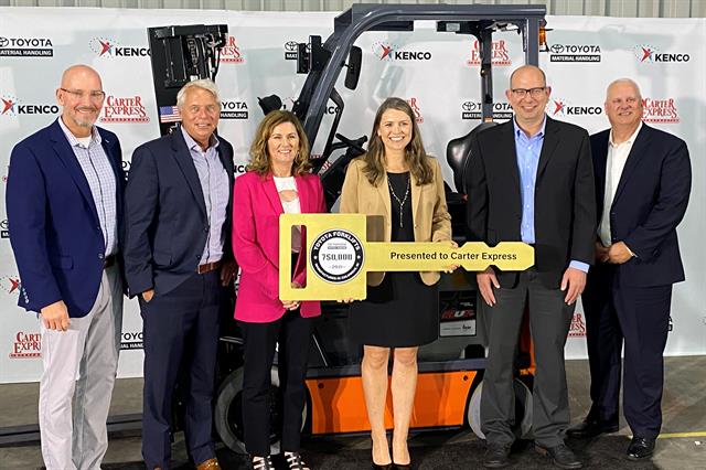 750,000th Toyota's forklift
